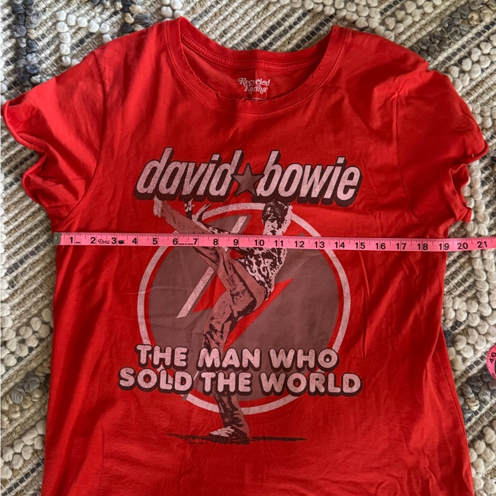 Recycled Karma David Bowie Tee - Picture 8 of 9
